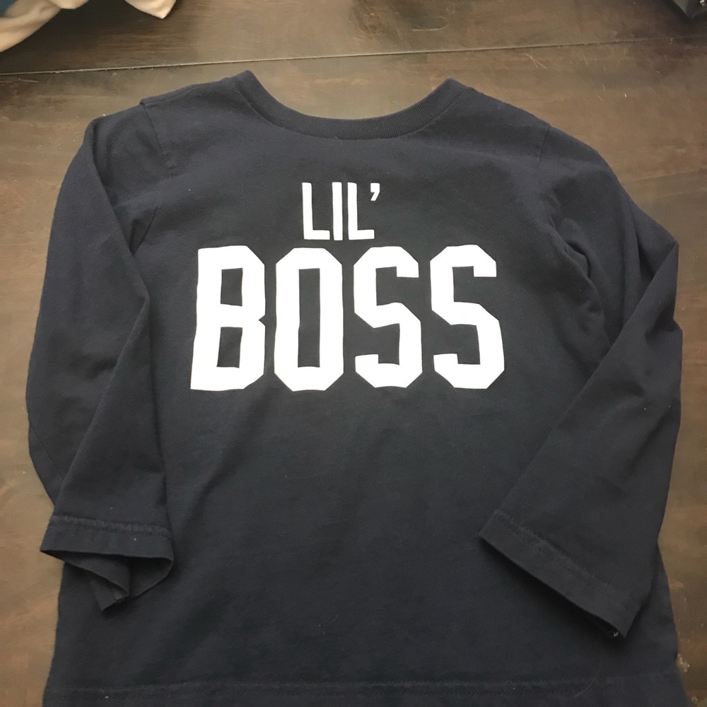 Lil’ Boss long sleeve size 4t